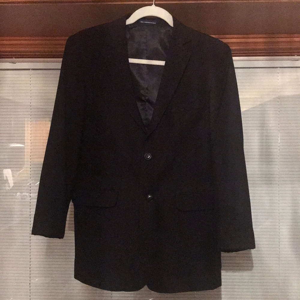 Chaps Size 18 Boys’ Black Blazer